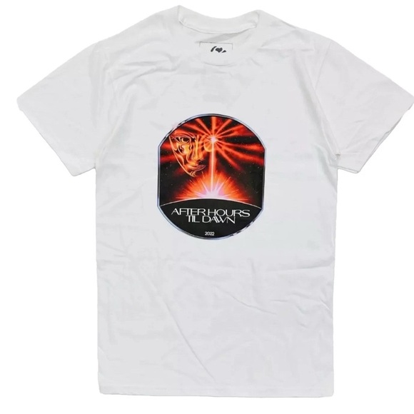 NEW After Hours Till Dawn XO The Weeknd Official Merch 2022 Concert Tour Tee 2XL - Picture 1 of 4